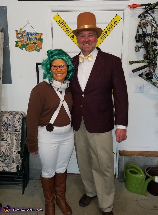 Willy Wonka & Oompa Loompa Costume