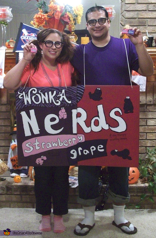Willy Wonka Nerds Candy Costume