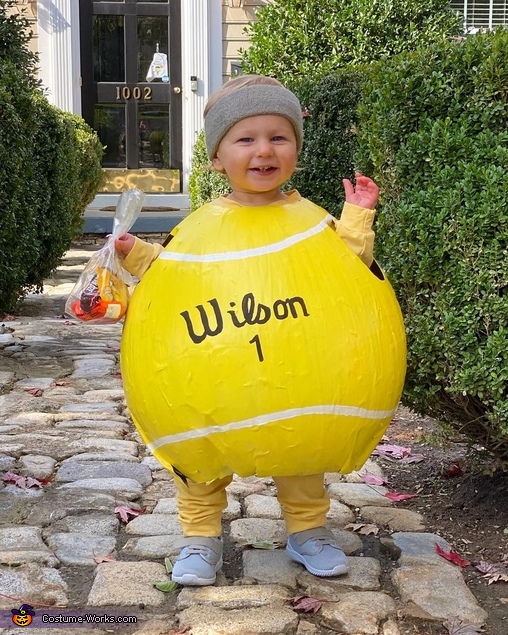 Wilson Tennis Ball Costume