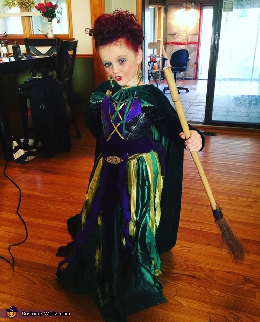 Winifred Sanderson Girl's Homemade Costume