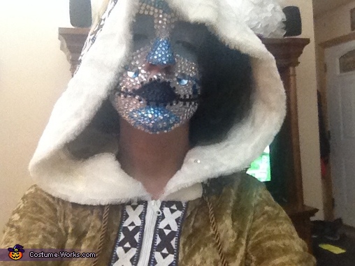 Winter Sugar Skull Costume