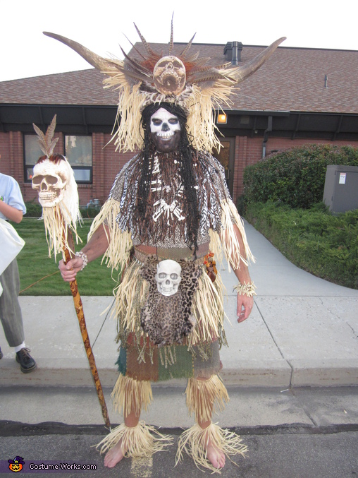 Homemade Witch Doctor Costume