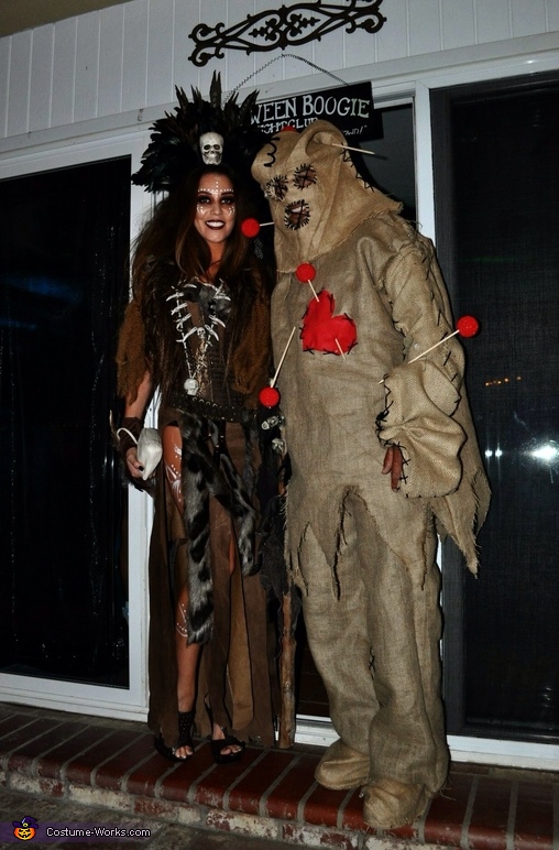 Witch Doctor and Voodoo Doll Costume