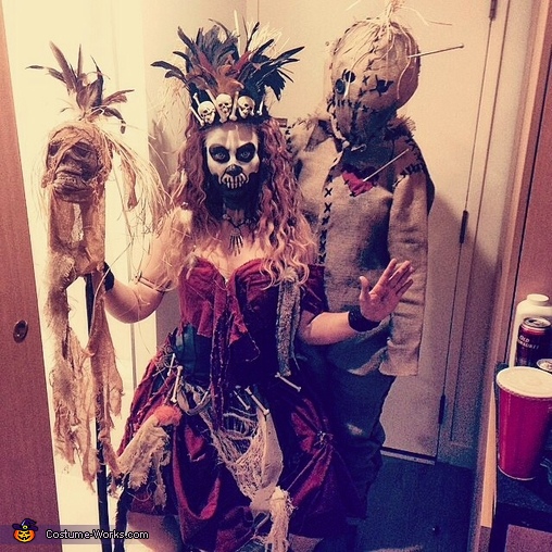 Witch Doctor and Voodoo Doll Costume