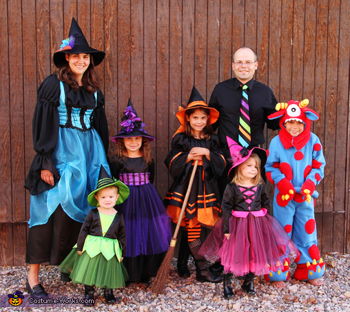 The Witch Family Costume