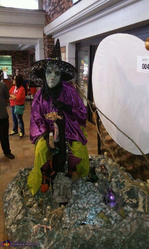 Witch over Graveyard Costume