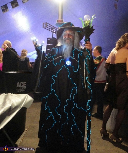 Homemade Wizard Costume