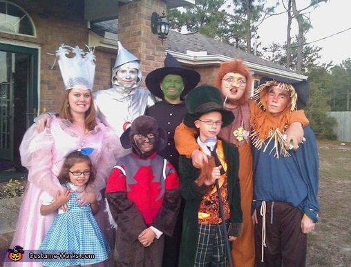 Wizard of Oz Family Halloween Costume
