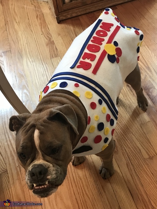 Wonder Bread Dog Costume