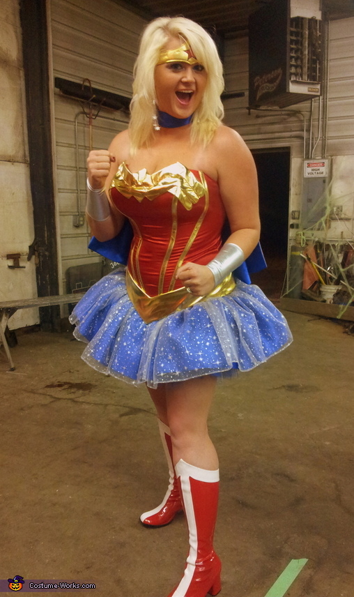 DIY Wonder Woman Costume : r/pics