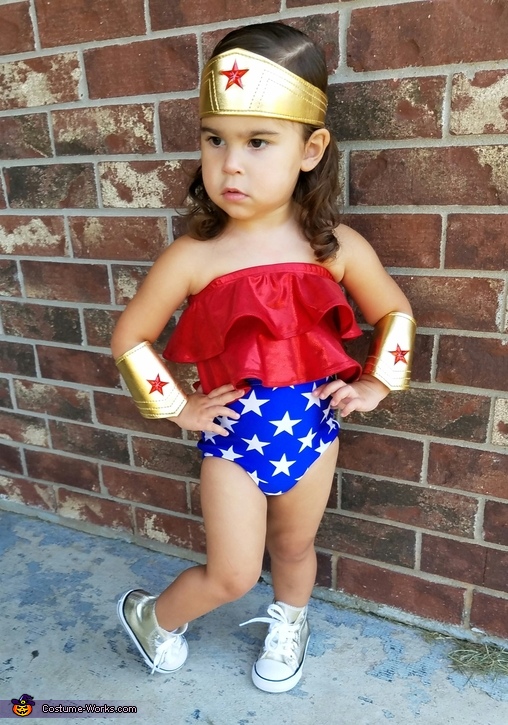 Wonder Woman Baby Girl's Costume