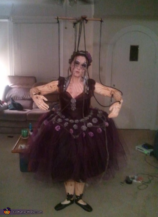 Wooden Marionette Puppet Homemade Halloween Costume Easy Diy Costumes