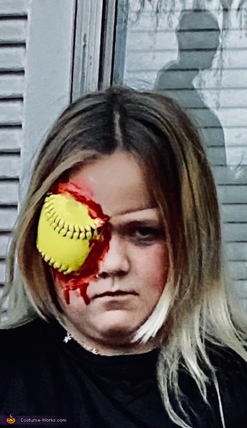 Wounded Softball Girl Costume