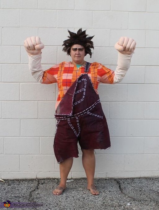 Homemade Wreck-It Ralph Costume