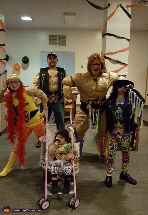 WWE Wrestling Family Costume