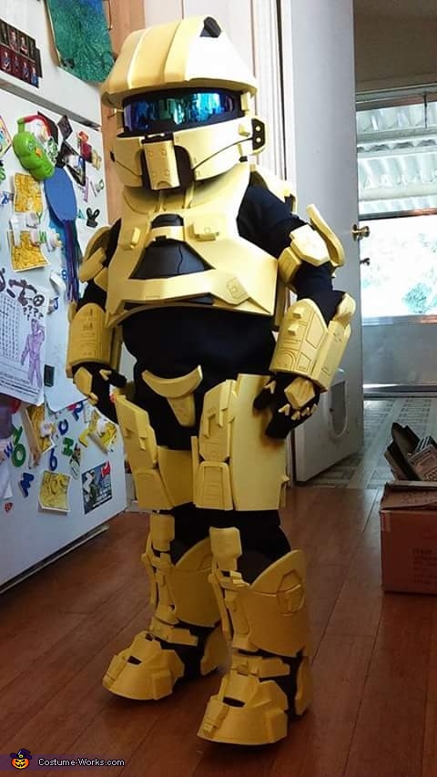 Yellow Master Chief Costume