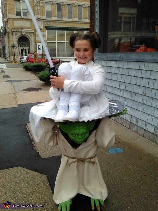 Wearable Baby Yoda Costume