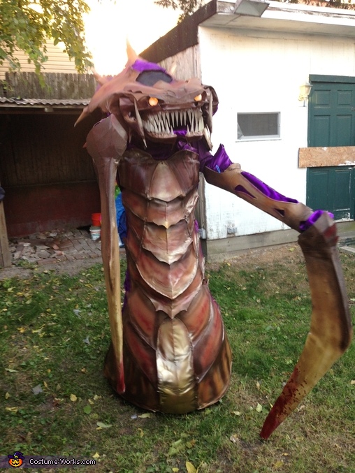 Zerg Hydralisk Costume | Unique DIY Costumes - Photo 5/5