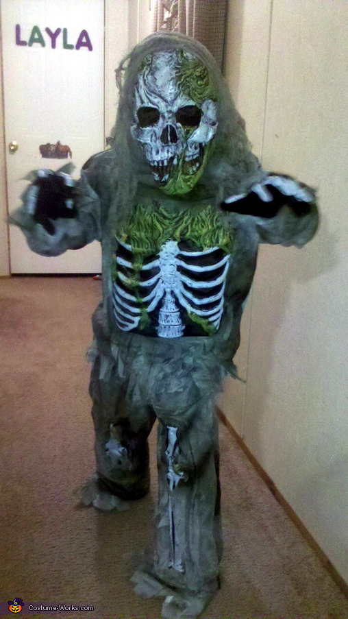 Zombie Skeleton Costume