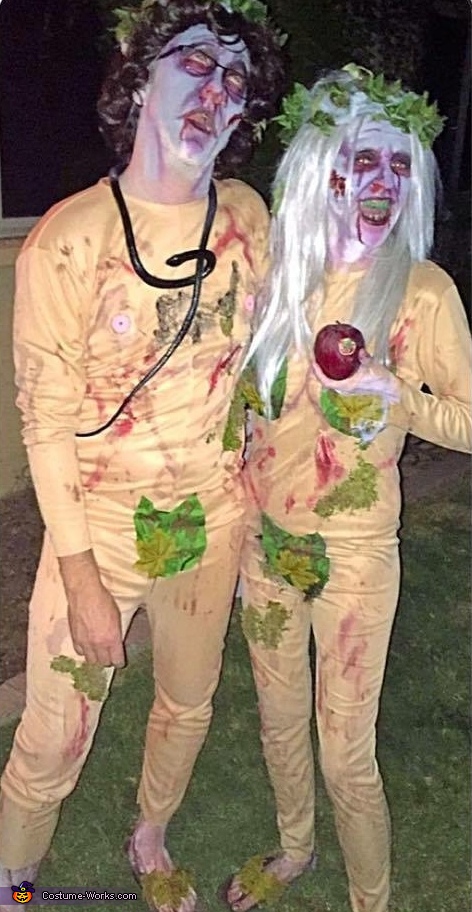 Zombie Adam & Eve Costume