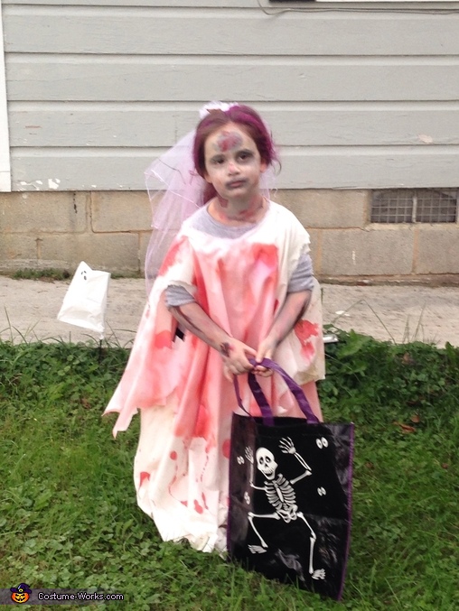 Zombie Bride Costume for a Girl | Coolest DIY Costumes