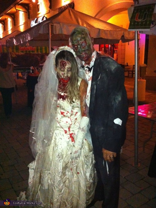 Zombie Bride And Groom Costume Coolest Diy Costumes Photo 4 4