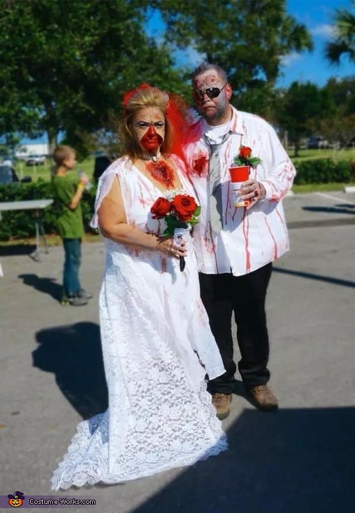 Zombie Bride & Groom Costume