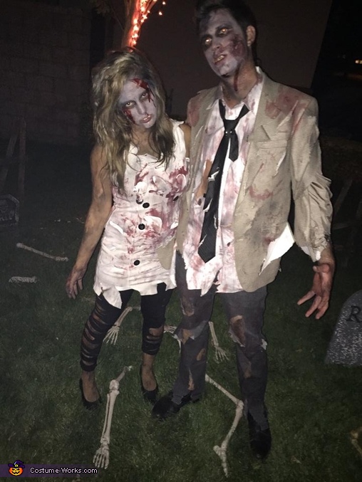 Zombie Couple Costumes