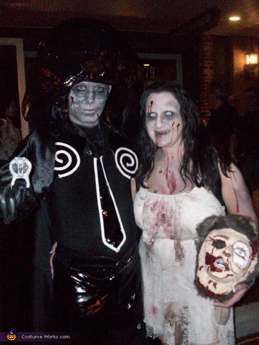 Zombie Dark Helmet and Princess Vespa Costume