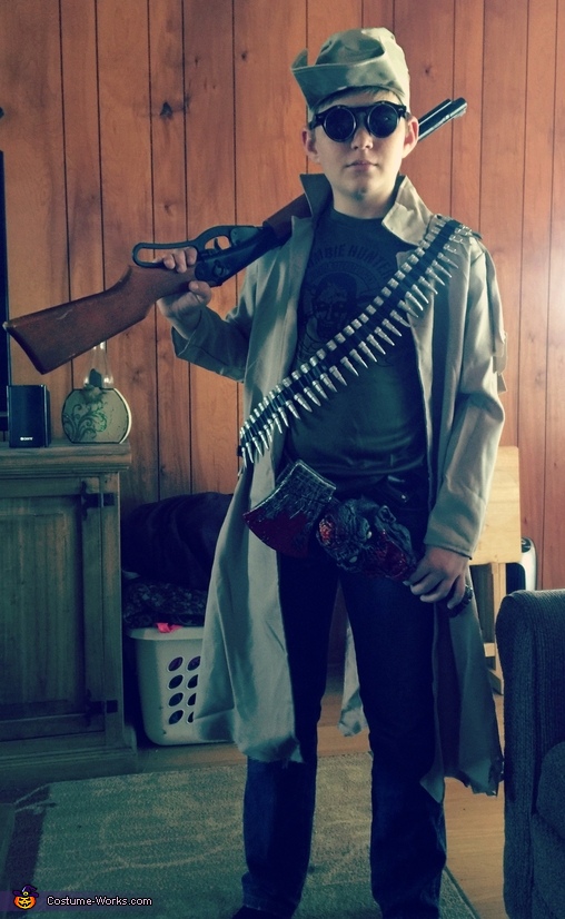 toddler zombie hunter costume