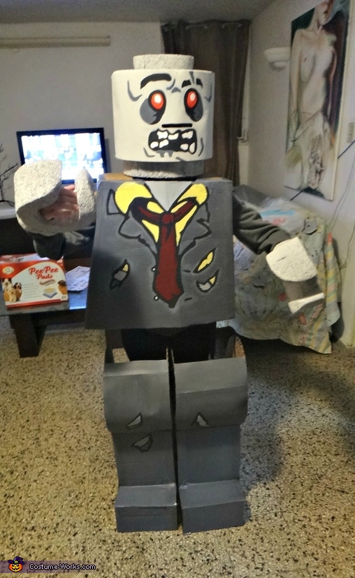 Zombie Lego Halloween Costume | Mind Blowing DIY Costumes