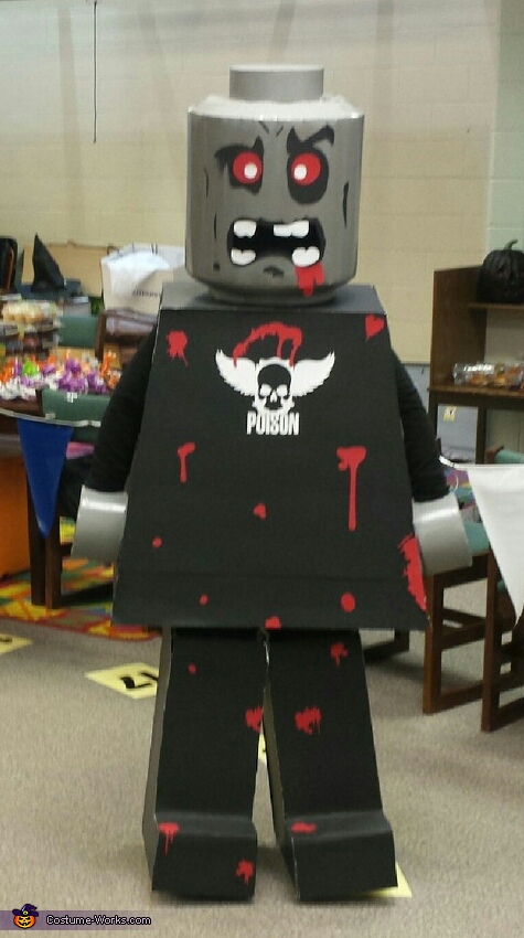 Zombie Lego Man Costume