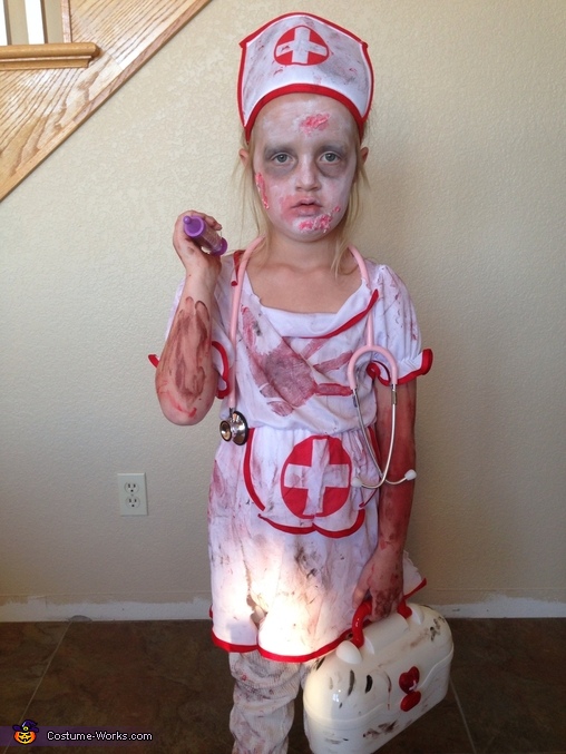Zombie Nurse Girl Costume