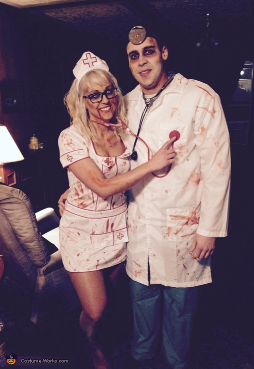 Zombie Nurse and Doctor Costume