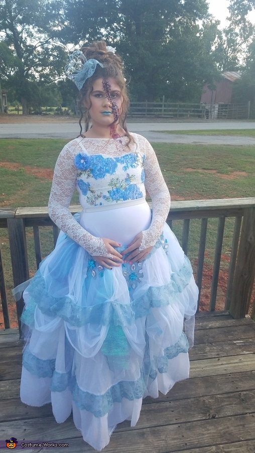 Zombie Southern Belle Princess Costume