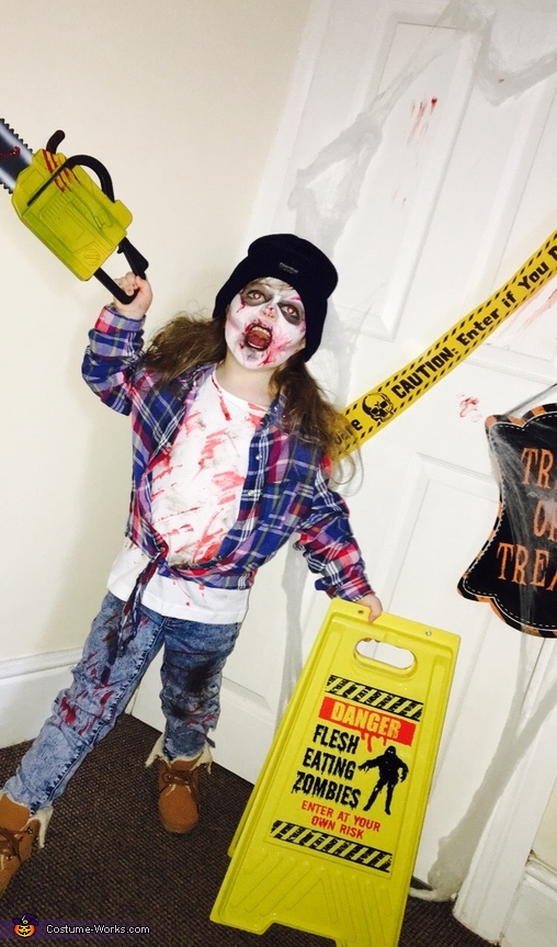 Zombie Woodsman Costume