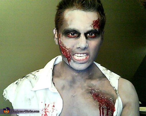 diy zombie costume men