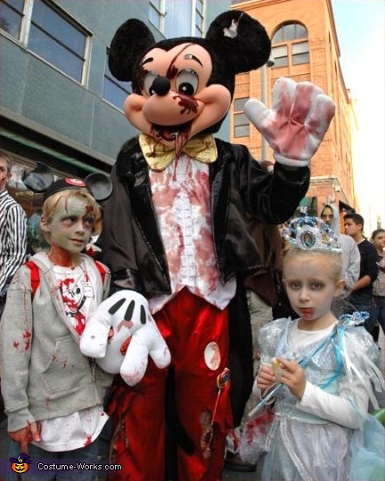 Zombie minnie shop mouse costume