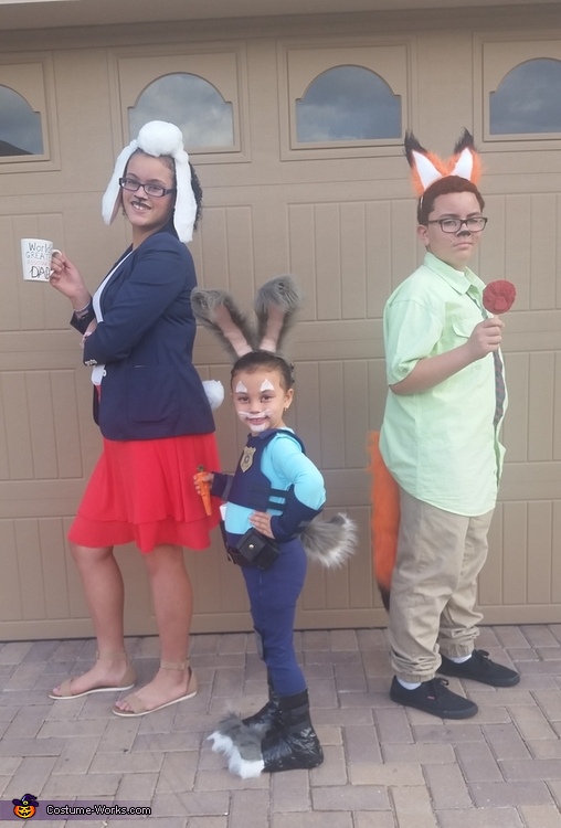 Zootopia Group Costume Howto Tutorial