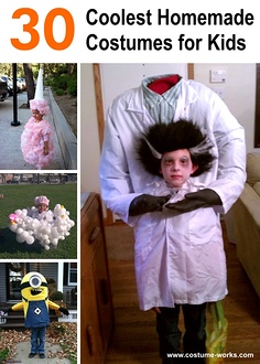 30 Coolest Homemade Costumes for Kids