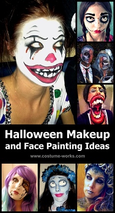 Halloween Makeup and Face Painting Ideas