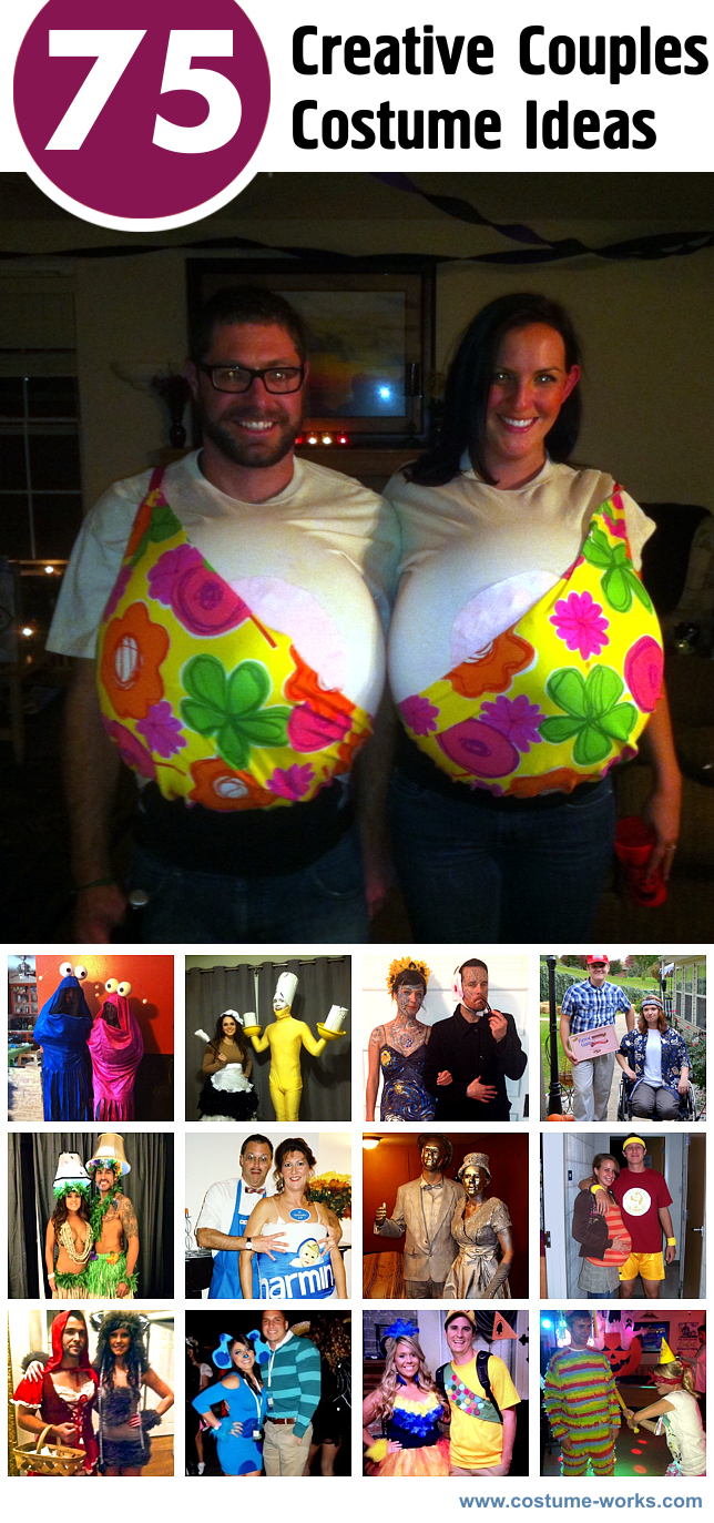 75 Funny Couples Halloween Costume Ideas That'll Win All the Contests