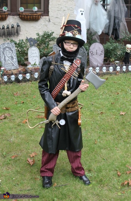 Great STEAMPUNK Costume Ideas, Abe Lincoln Vampire Hunter Movie