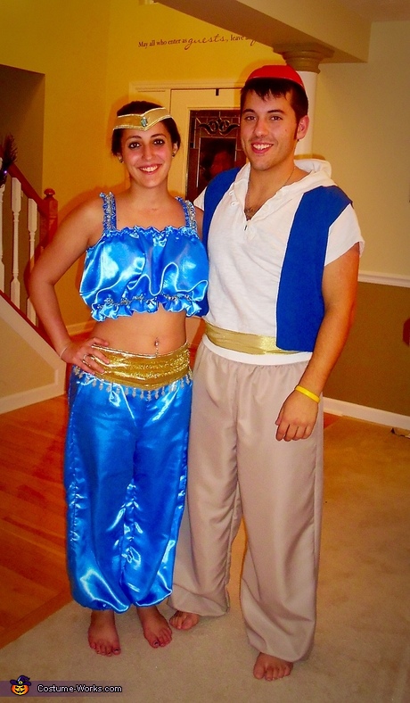 20+ Magically Homemade Aladdin and Jasmine Costumes