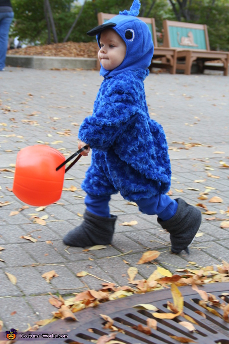 Baby animal costume ideas: Baby Blue Macaw Costume