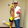 Ash and Pikachu Couples Costume