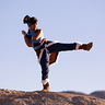 Photo #4 - Korra learning firebending kicks!