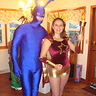 Captain Liberty and The Tick Couples Costume