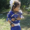 Photo #1 - Her Chun Li stance.