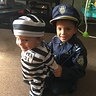 Cop and Prisoner Children's Costume | Last Minute Costume Ideas